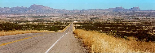 In Arizona looking back to New Mexico