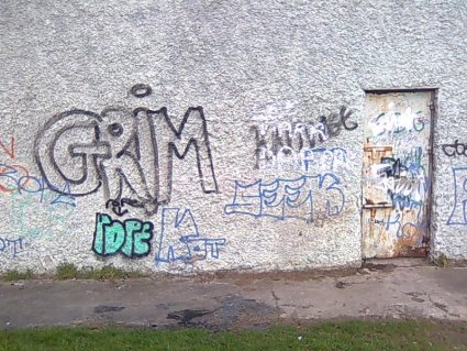 graffiti in Dublin West